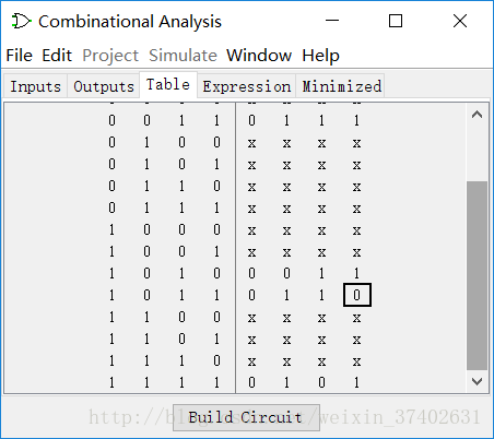 如何使用logisim的真值表自动生成电路 木森小教程 木森os Csdn博客