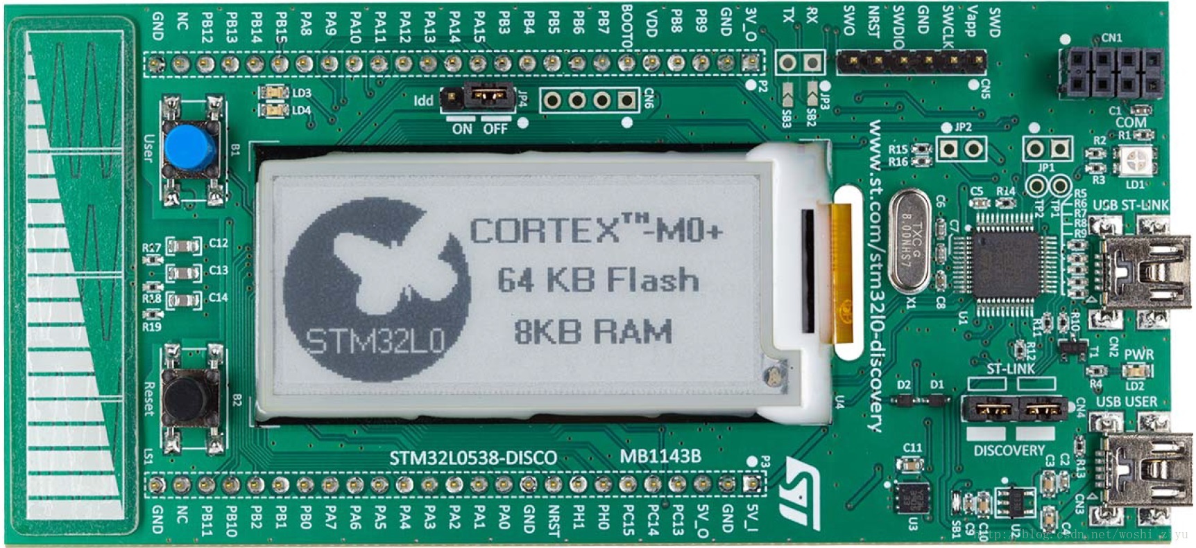 使用STM32L053探索板上的IDD电流检测功能