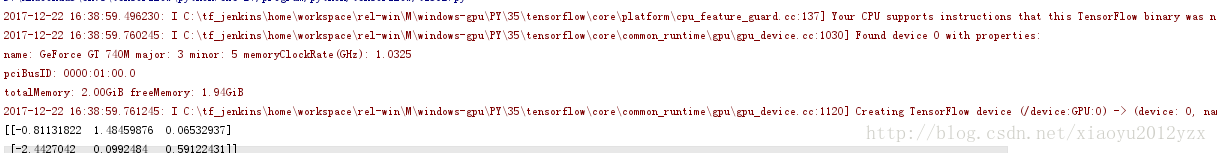 windows7安装TensorFlow-gpu，gtf740M显卡