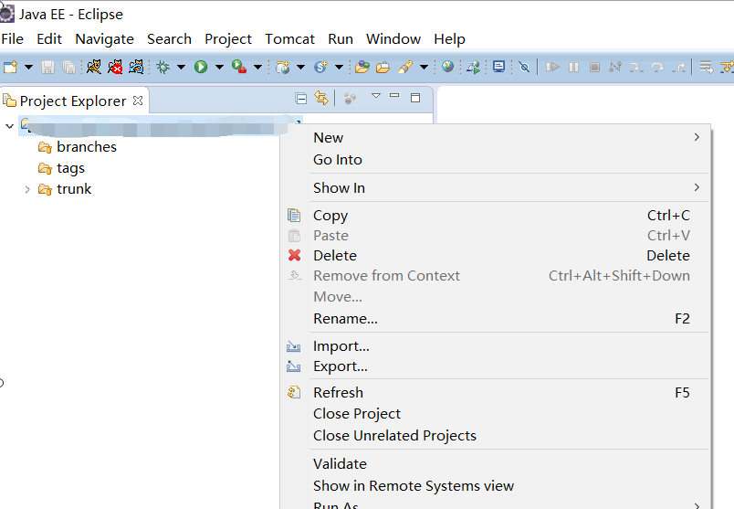 从SVN导出工程，在Eclipse中没有build path或build path 灰色不可编辑_eclipse中java build