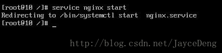 service nginx start无法开启