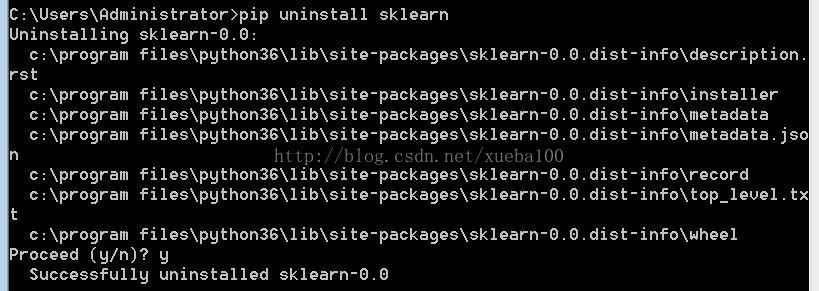 【python】如何使用pip安装、卸载包