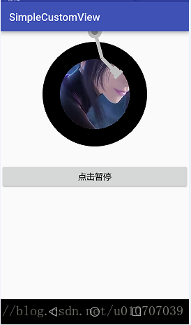 唱针压到图片上