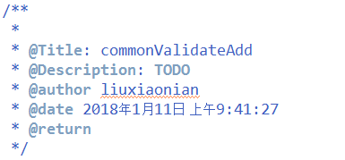 idea文档注释设置_eclipse添加方法注释模板