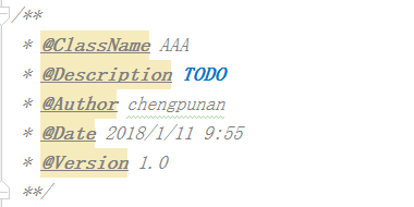 idea文档注释设置_eclipse添加方法注释模板