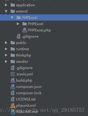 THINKPHP5 使用PHPEXCEL将EXCEL导入数据库 实例