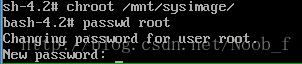 这时可以修改root密码