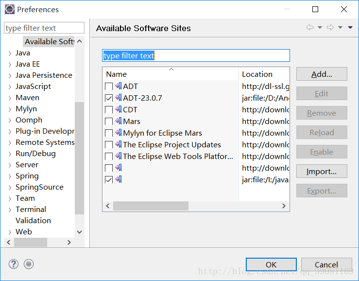 Eclipse spring cannot perform operation computing alertnate