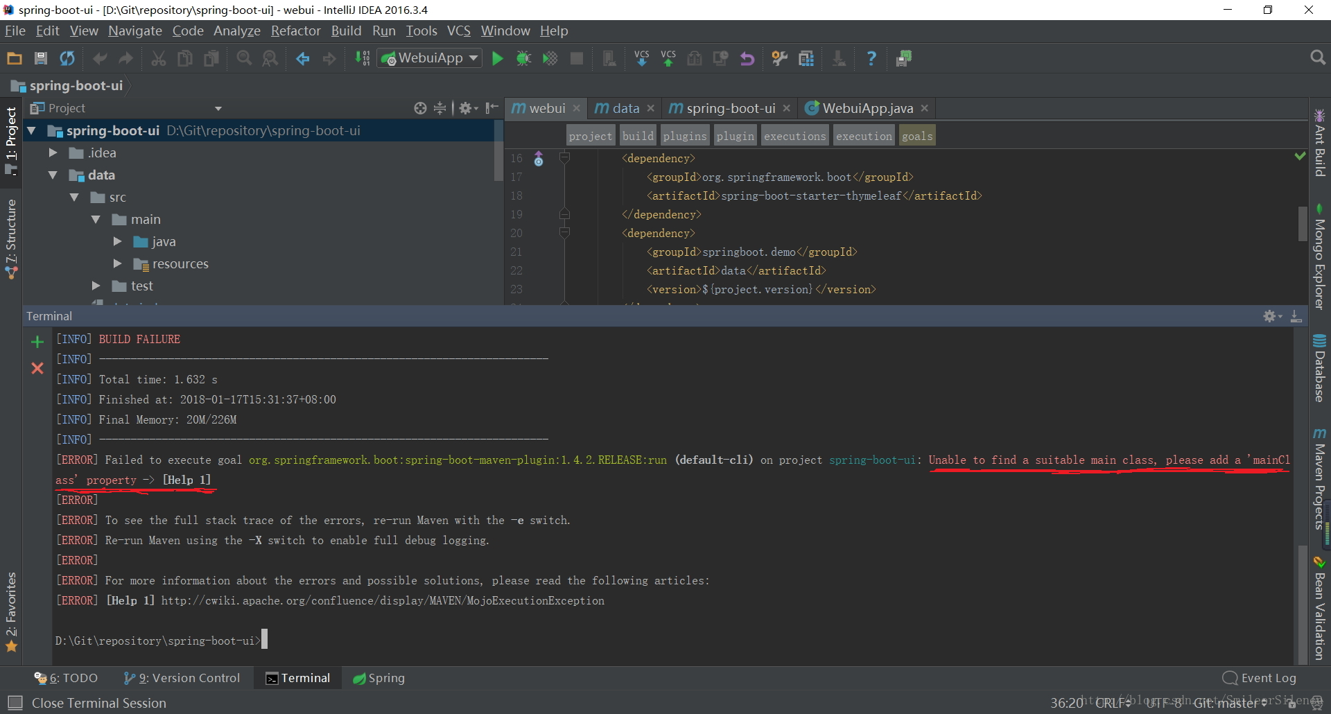 Spring Boot 学习笔记 3 : mvn spring-boot:run-CSDN博客