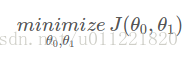 ml_single_variable_linear_regression_cost_function_minimize_J