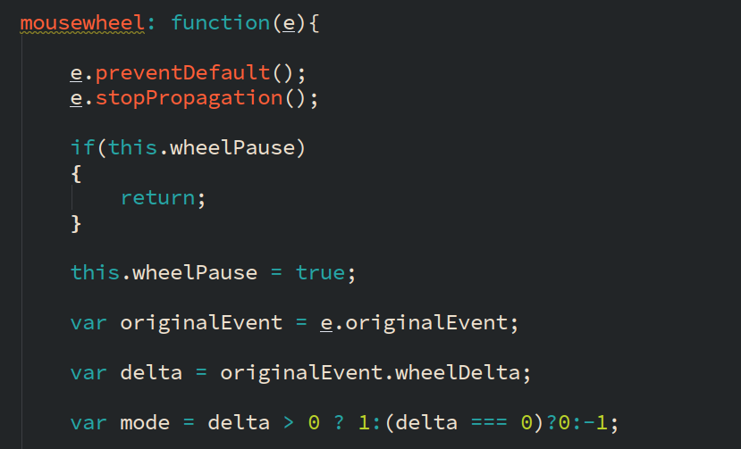 
			
				jQuery监控mousewheel事件，第二个参数()返回undefined			