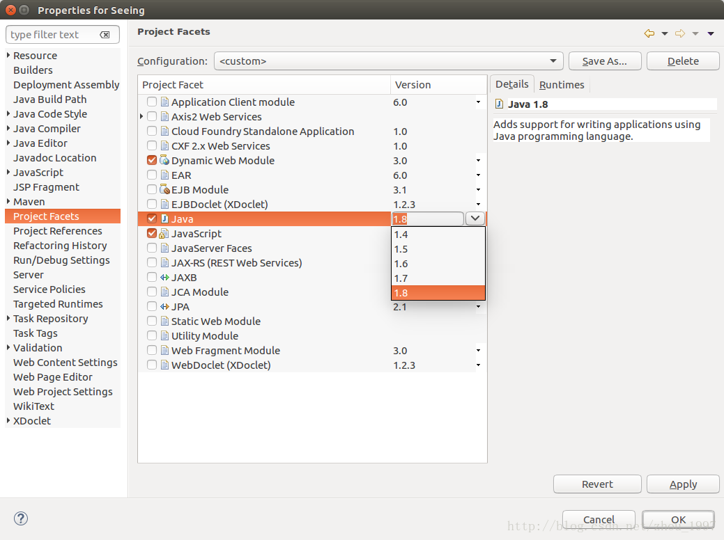 记录解决eclipse的"Resource specification not allowed here for source level