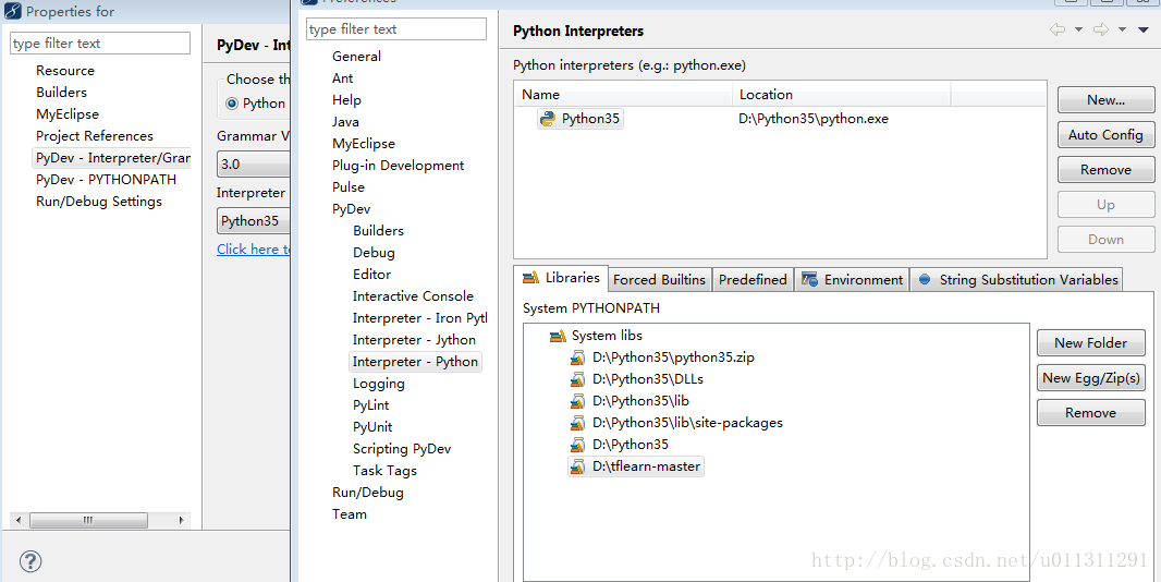 彻底解决Eclipse+PyDev Unresolved import:问题
