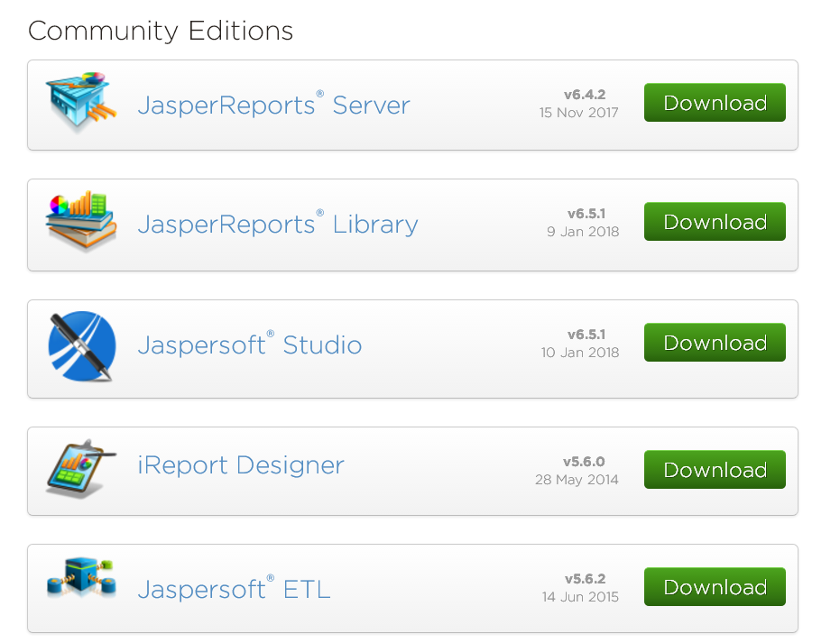 Jasperreports+jaspersoft studio学习教程（一）- JasperReports简单示例