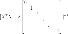 线性回归正则化 regularized linear regression