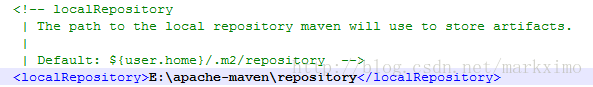 settings.xml配置本地库