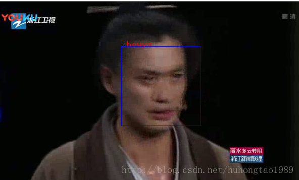 基于openCV的视频人脸识别 《演员的诞生》