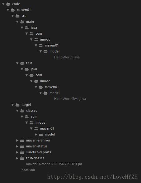 maven目录结构