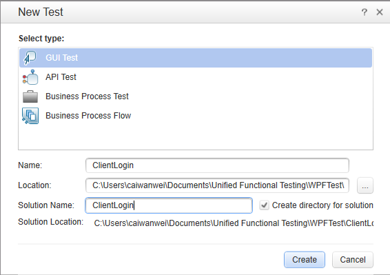 软件测试(3) UFT12使用_GUITest