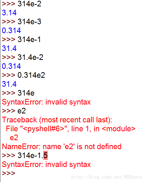 python中的浮点型