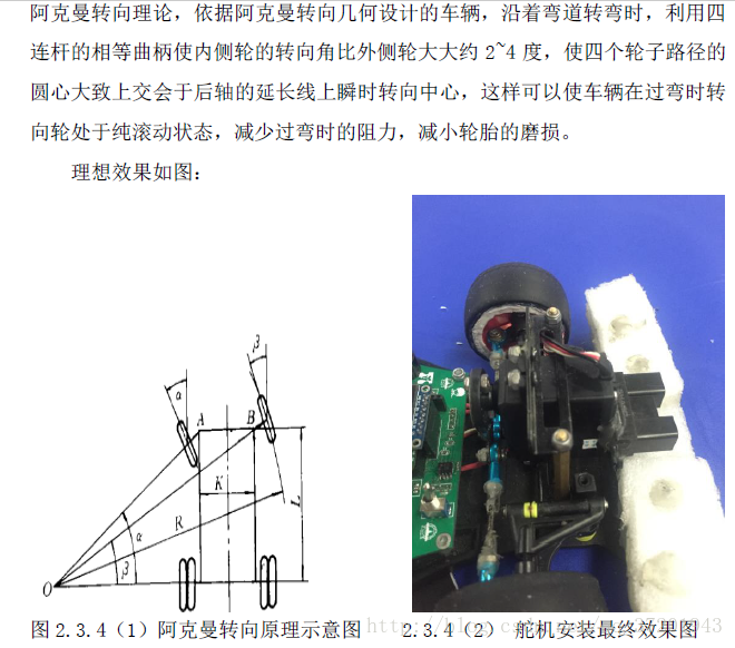 阿克曼转向原理