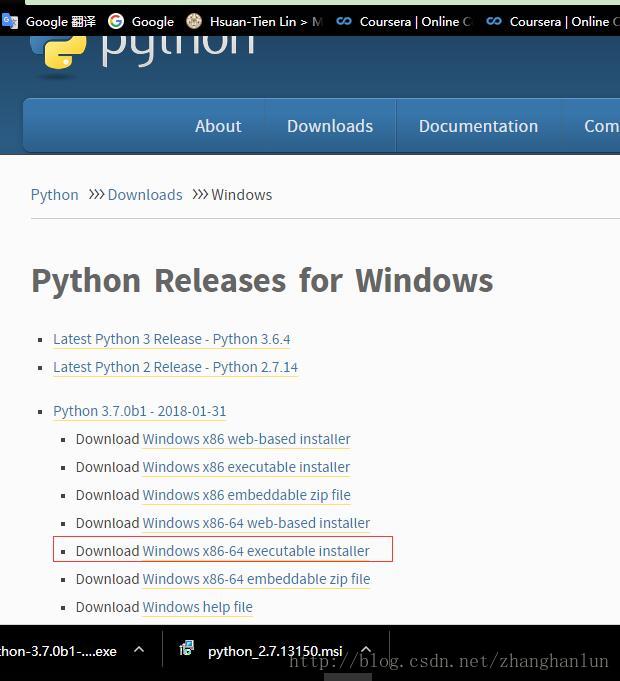 Python在Win系统安装包