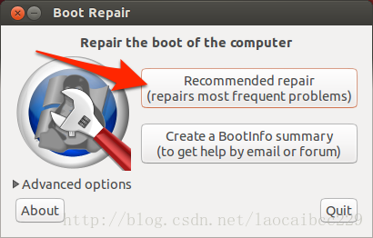 Как установить boot repair на ubuntu