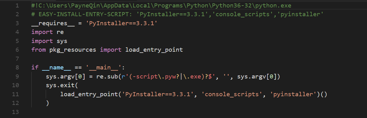 pyinstaller-script.py文件