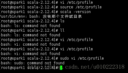 centos6.9配置环境变量时出错-导致linux命令不能用