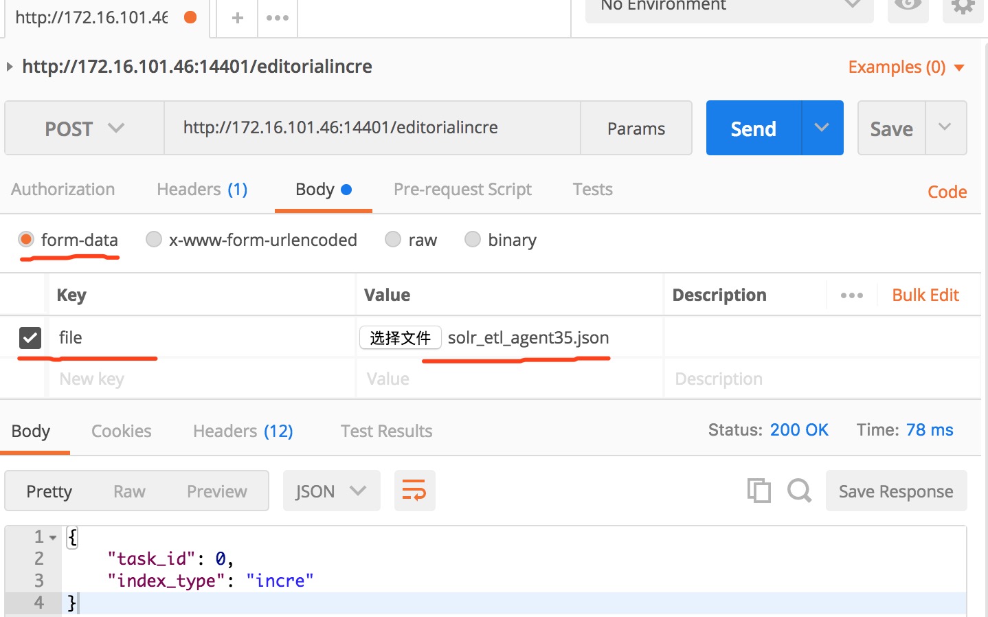 Java HttpClient multipart form data Json Post 