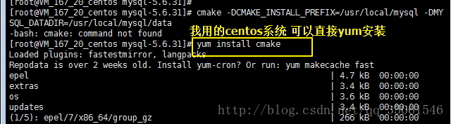 安装cmake