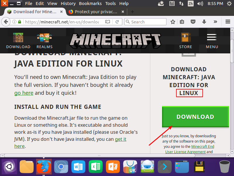 如何再ubuntu16 04上玩minecraft 正版 Chenjambo的博客 Csdn博客