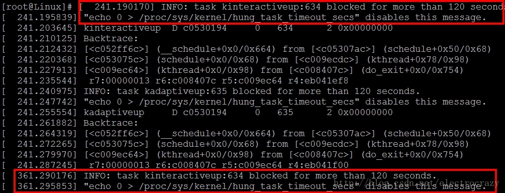 linux 出错“INFO: task java: xxx blocked for more than 120 seconds 