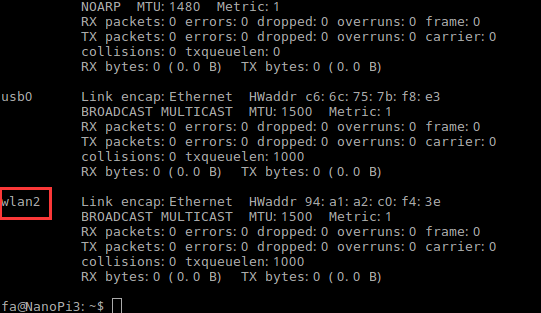 Отсутствует wlan0 в linux