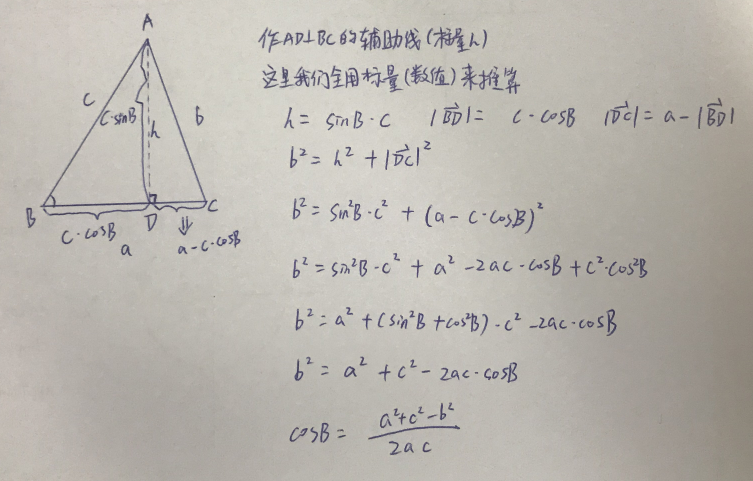 三角函数正弦余弦定理公式_解三角函数