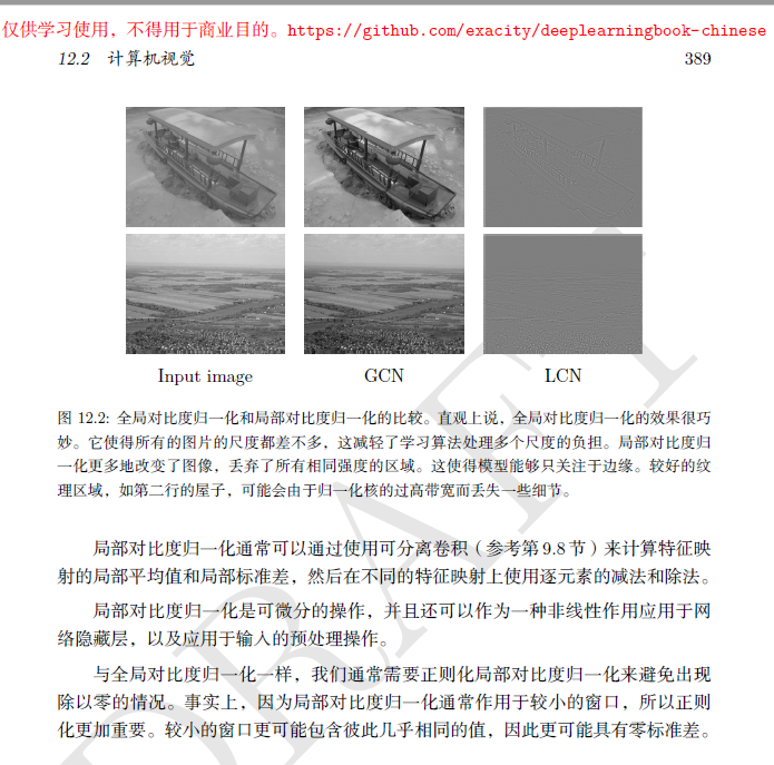 DL-book】Local Contrast Normalization LCN - Programmer Sought
