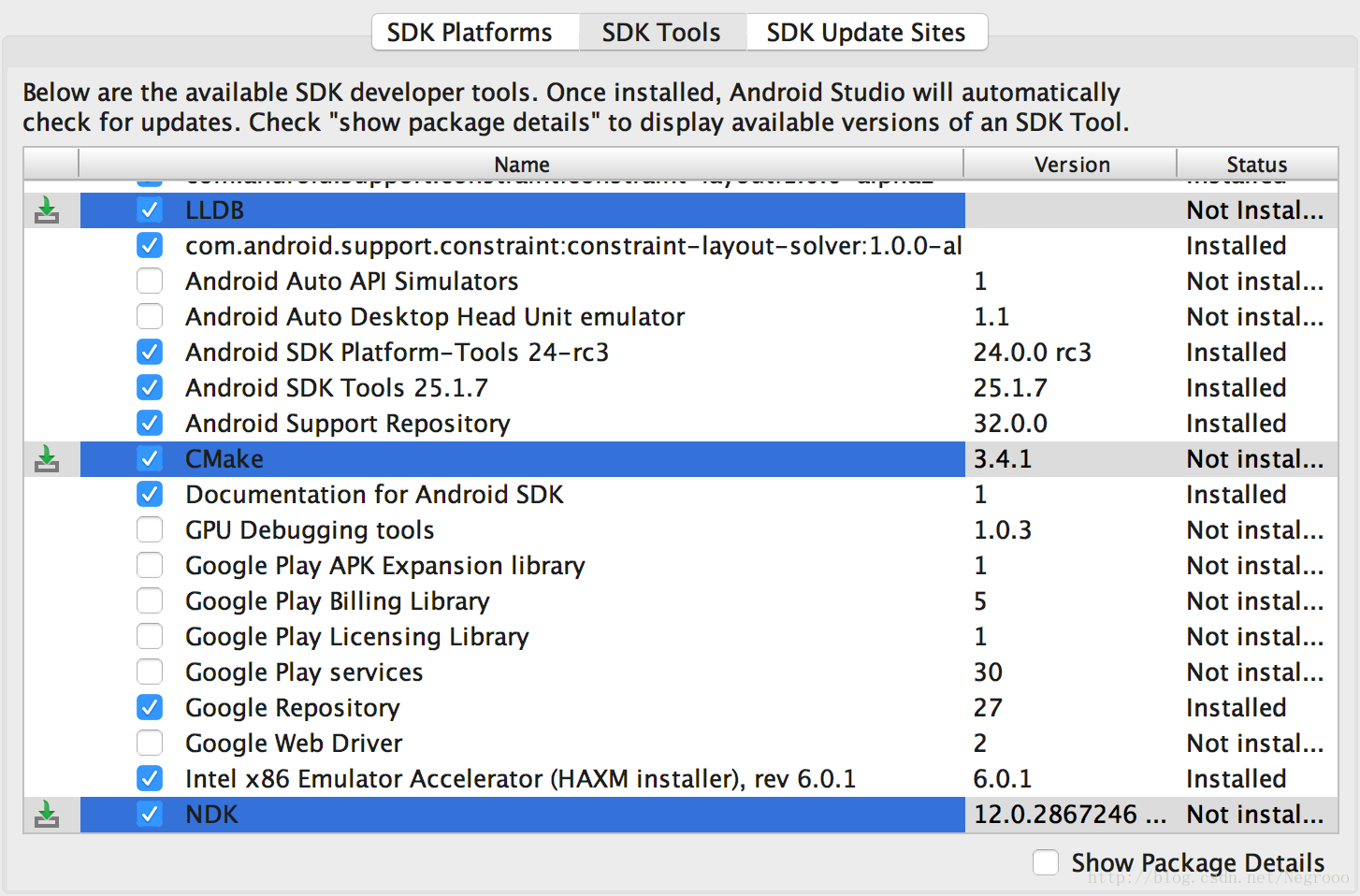 SDK管理器工具下载