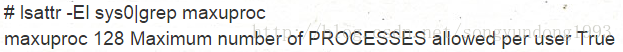 报错/etc/profile[50]: 0403-030 The fork function failed. Too many processes already exist.