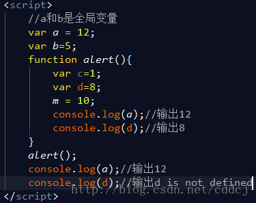 Js变量作用域 闭包 Cc蒲公英的博客 Csdn博客