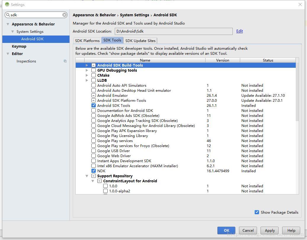 Unity Unable to list target platforms.Please make sure the android sdk path is correct.问题解决！