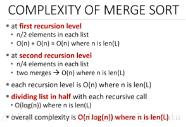 ComplexityOfMergeSort