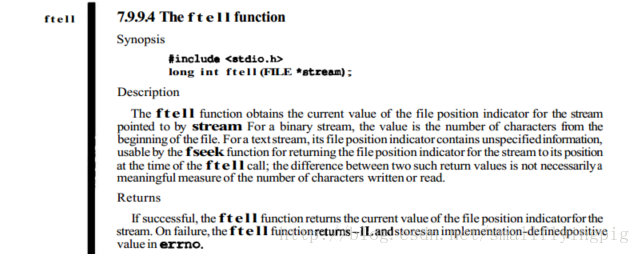 C 语言fseek, ftell调用失败（fseek返回非零值，ftell返回-1）