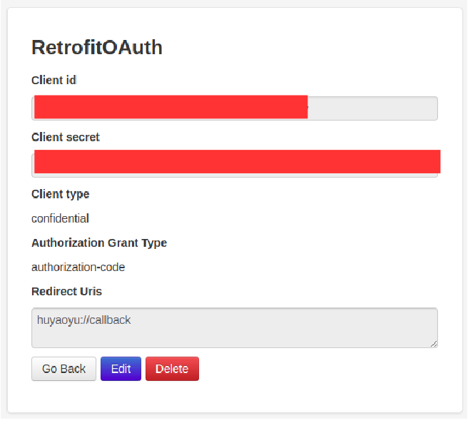 Django oauth toolkit + Android + Retrofit 實現 OAuth2 的 access token 獲取