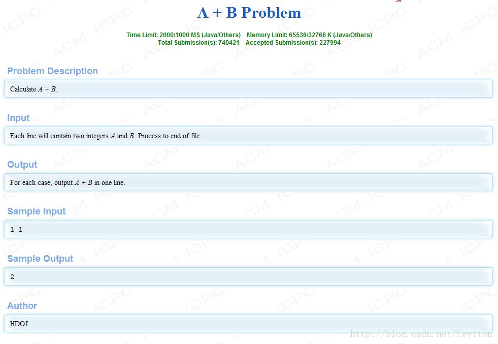 A + B Problem