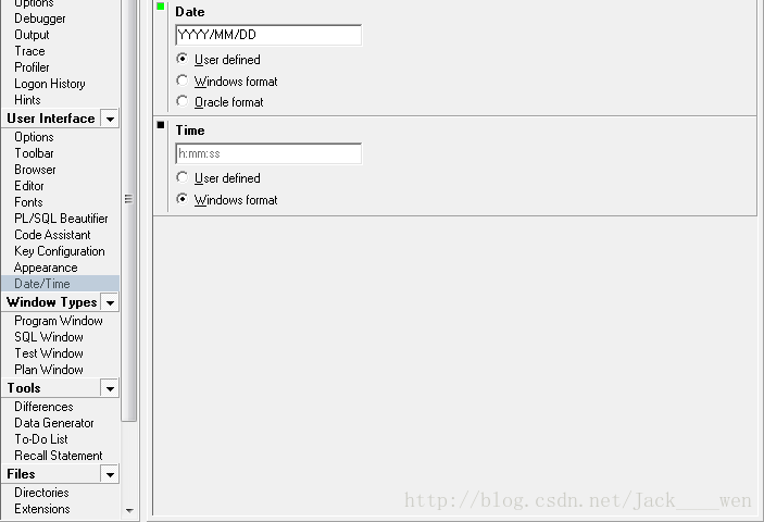 Pl Sql Developer设置日期格式 Jack Wen的博客 程序员资料 程序员资料