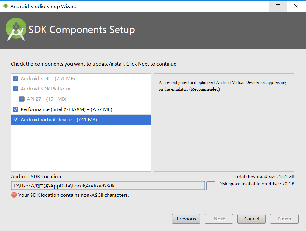 Android sdk location contains non ascii characters. SDK in your <language/> on GITHUB.