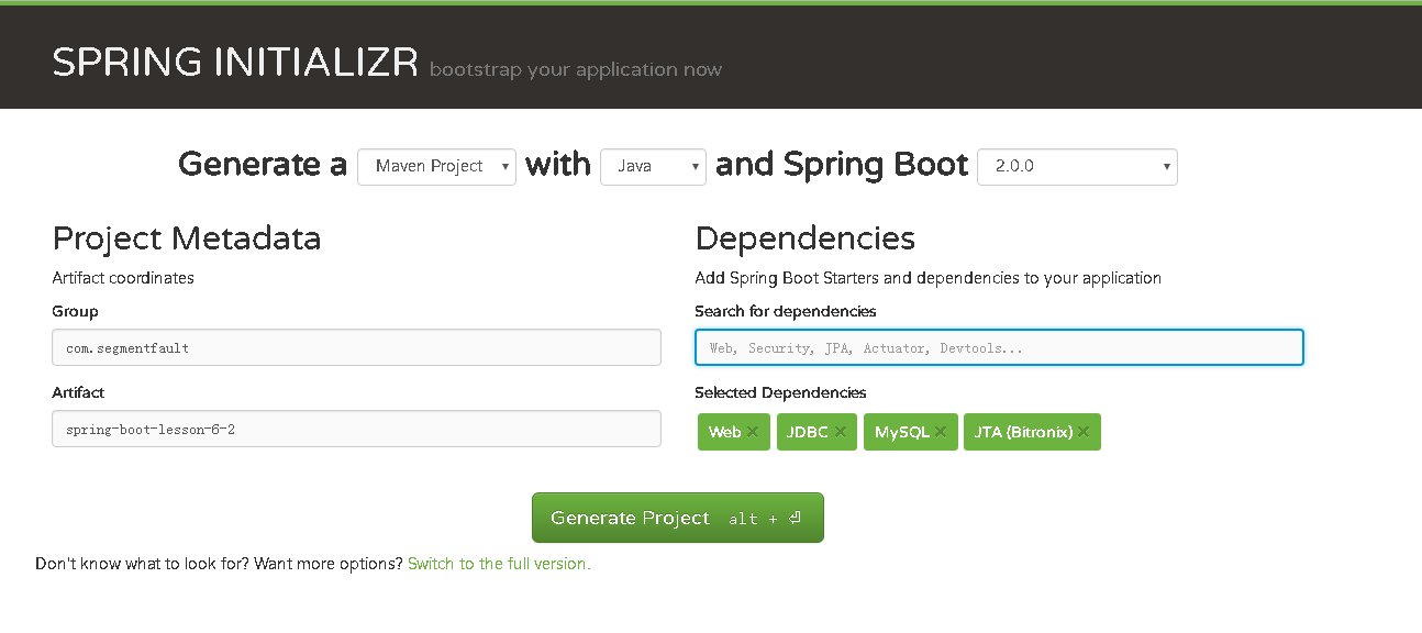 Spring boot 
