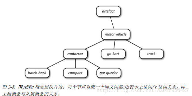 Wordnet层次结构