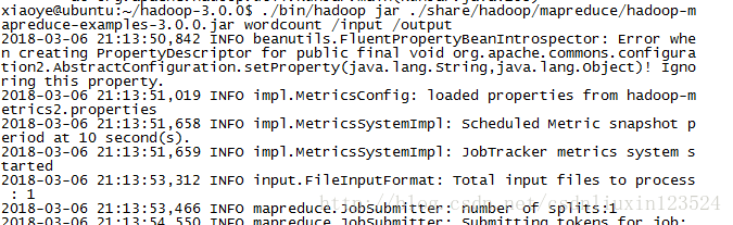 第四章：hadoop 启动wordcount实例，包括hadoop自带jar包和eclipsejar包。hdfs常用命令[通俗易懂]