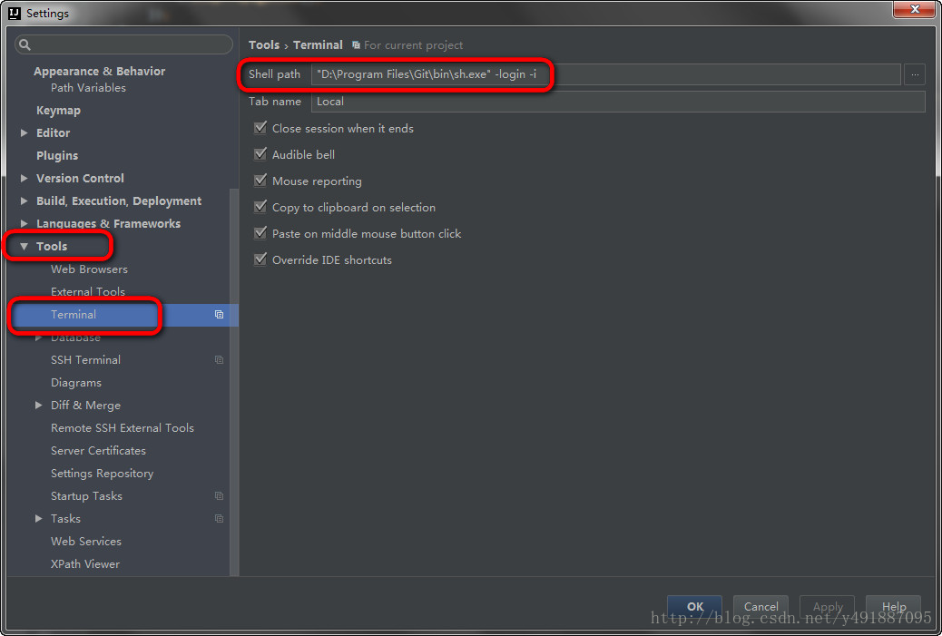 Git Bash 集成到webstorm 中 Ideaphpstormwebstorm适用 行者向阳的博客 Csdn博客 Websotrm 新增git Bash